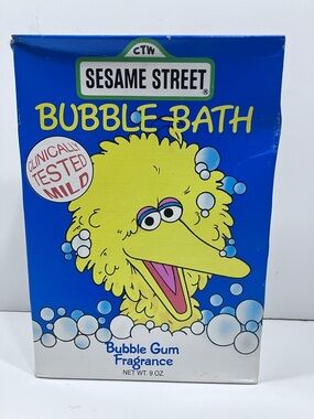Sesame Street Bubble Bath - Blue and Yellow
